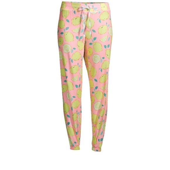 Lemon printed cozy joggers - Picture 6 of 7